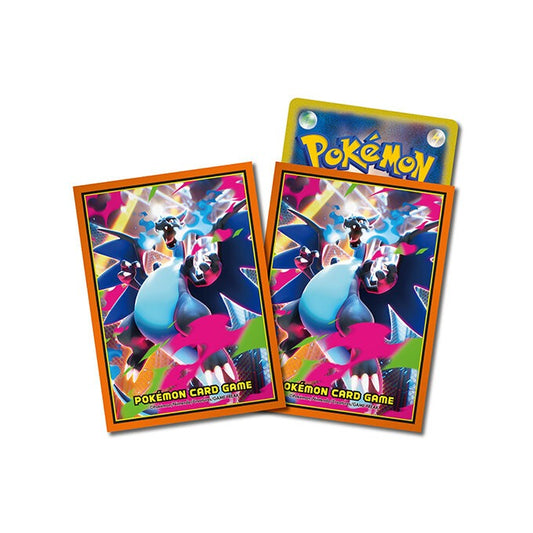 Pokémon TCG Card Sleeves - Mega Charizard X - Official Deck Shield (64ct)